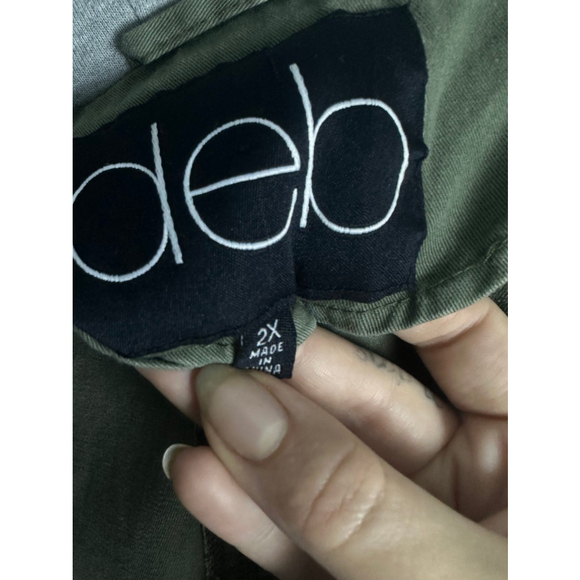 Green deb hooded jacket - Picture 4 of 4